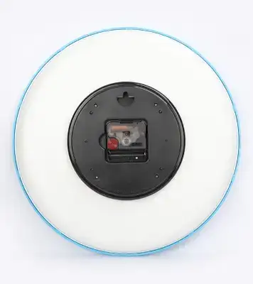 Ajina Maple Digit Round Wall Clock Blue 3