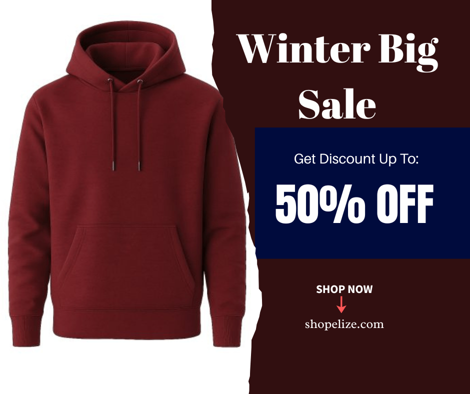 Basic Manja Pullover Hoodie For Men