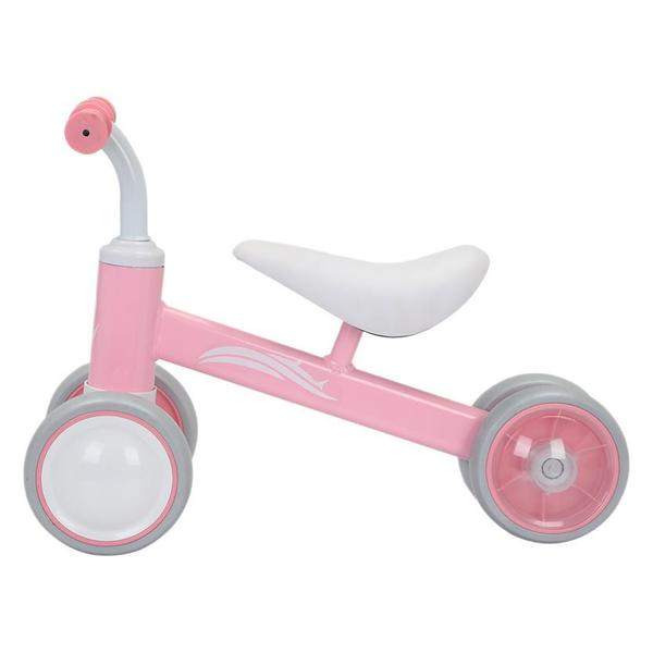 Kidsren's Balance Car Four-Wheel Light Baby Scooter Toddler 1-2-3 Years Old Baby Scooter 4