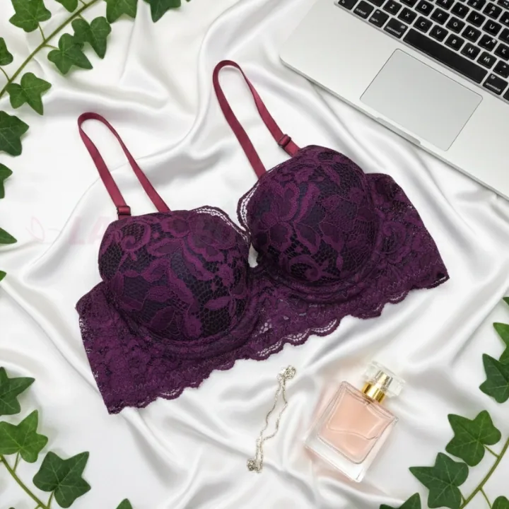 Cotton Lace Foam Wire Bra 3